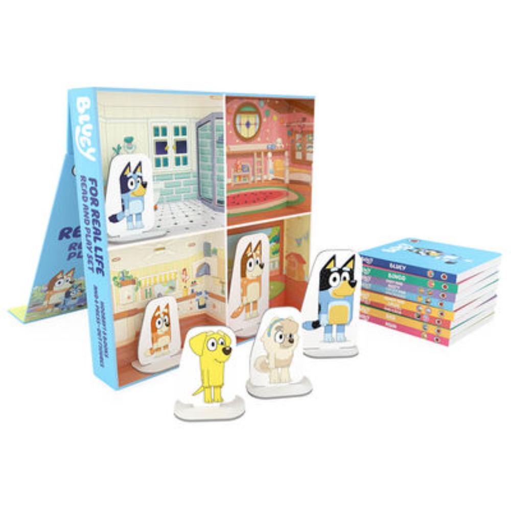 BLUEY FOR LIFE READ ADN PLAY SET
