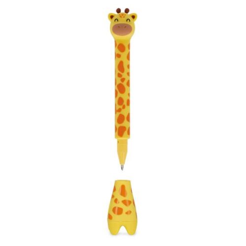 STAND-INK OVATION - BALLPOINT PEN WITH BASE - GIRAFFE