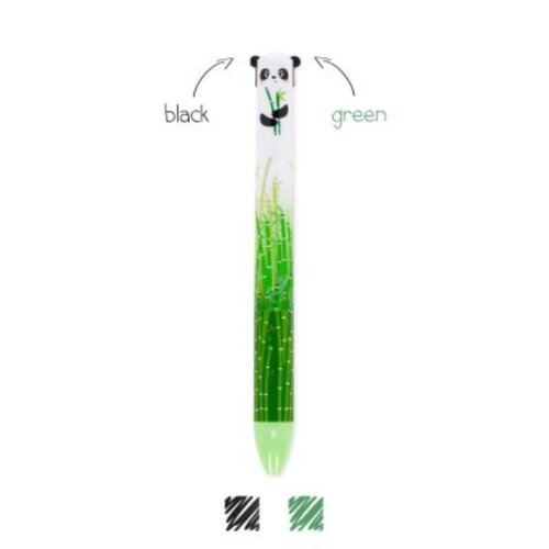 CLICK&CLACK - TWO COLOUR BALLPOINT PEN - PANDA