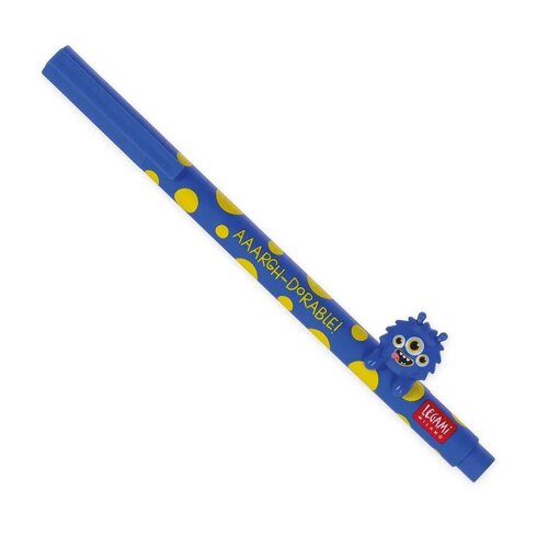 LOVELY FRIENDS - GEL PEN WITH ANIMAL DECORATION - MONSTER