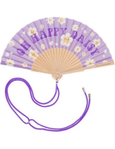 FOLDIN FAN - OH HAPPY DAISY